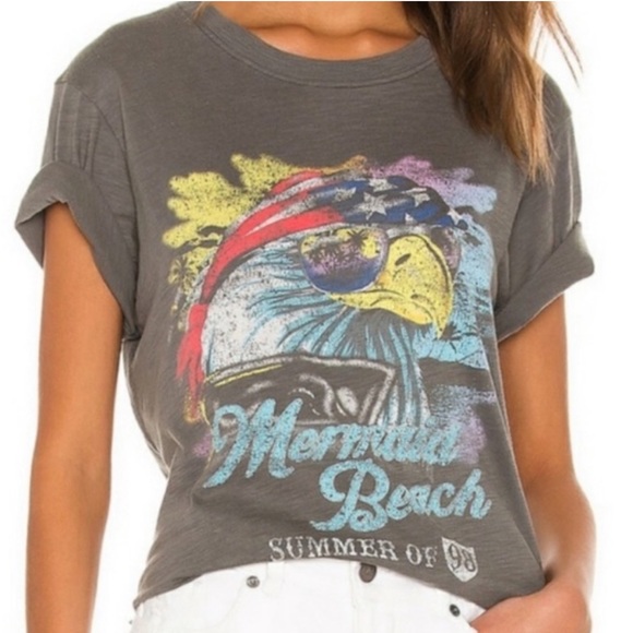 Spell gypsy mermaid beach eagle tee - Picture 1 of 6